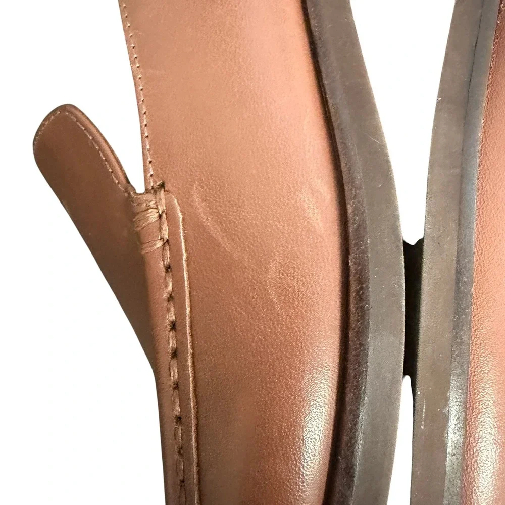 Everlane Modern Loafer in Rum Italian Leather Slip On Shoes Size 9 - Picture 5 of 11